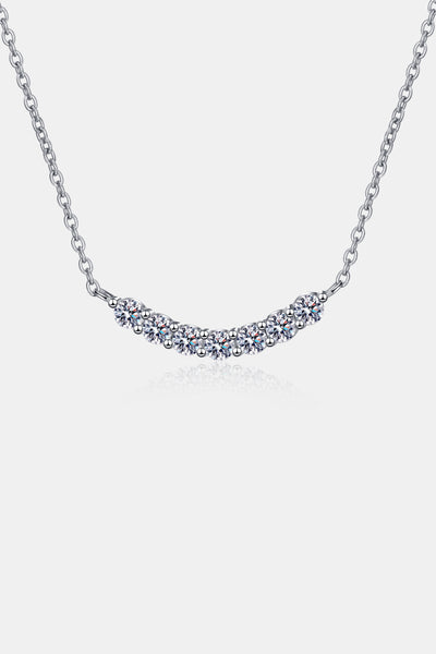 1.4 Carat Moissanite 925 Sterling Silver Necklace for Women