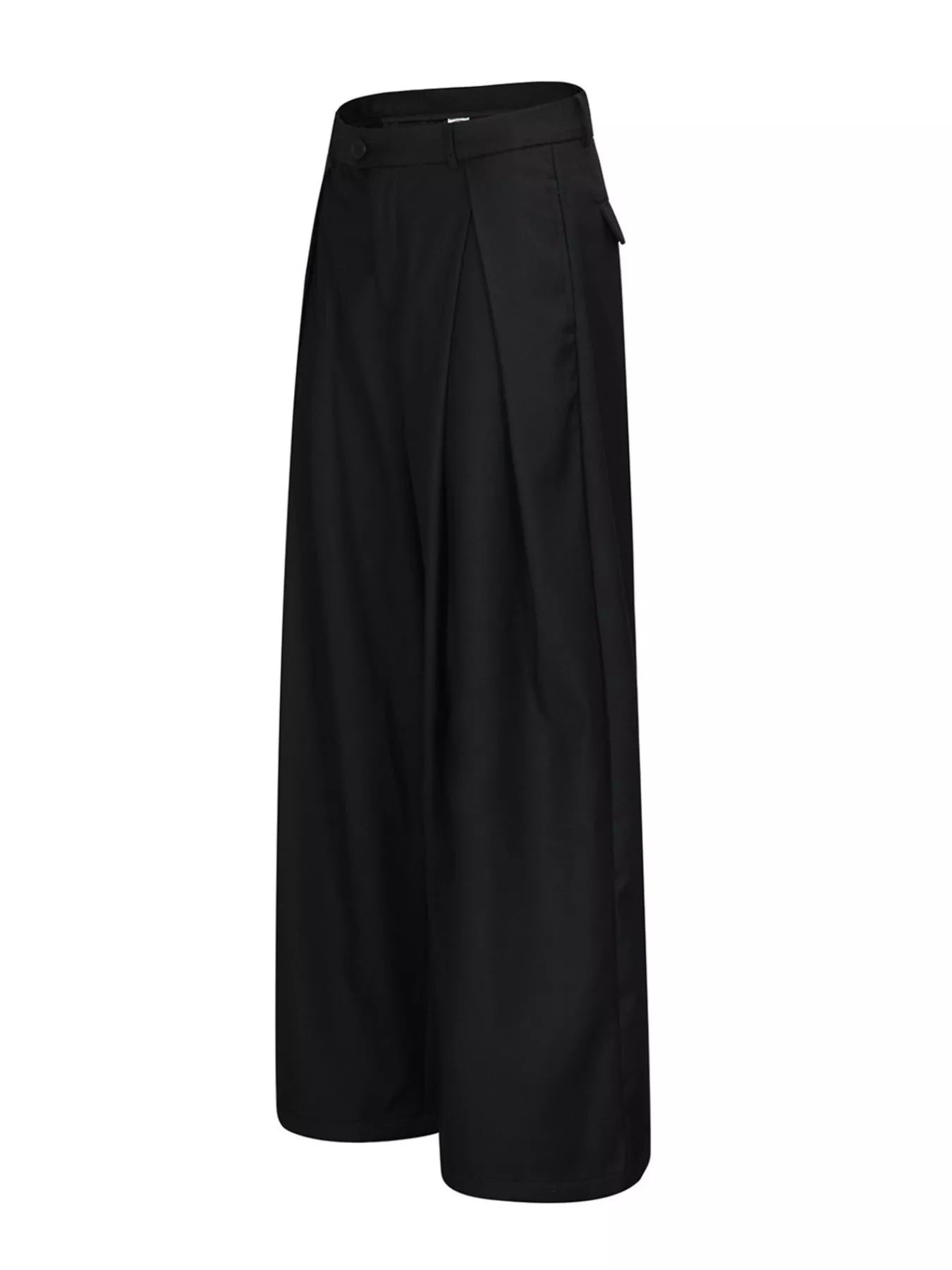 Men's Wide-Leg Pleated Pants