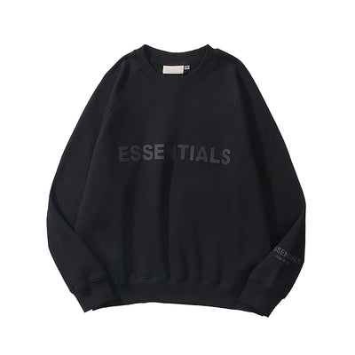 Style Double-Layer Hood Unisex Plus Size Pullover Hoodie