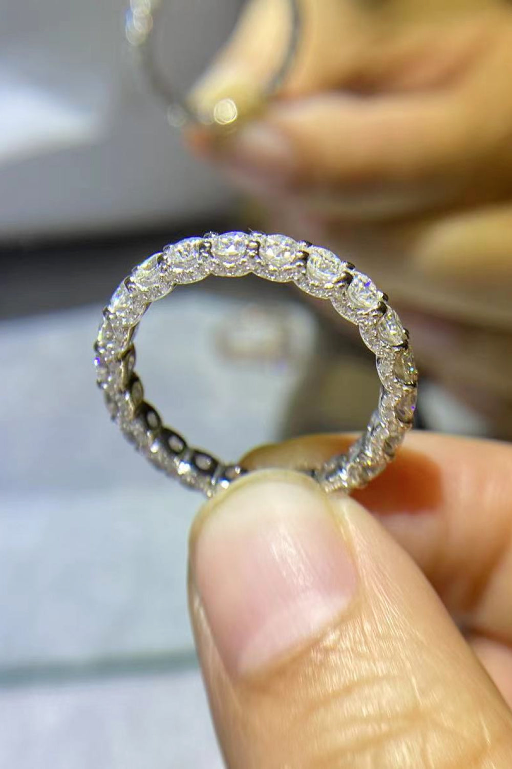 You've Got It 1.5 Carat Moissanite Ring for Elegance