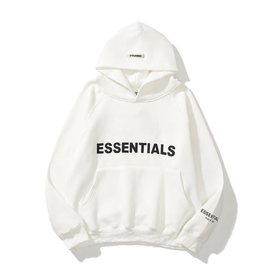 Plus Size Raglan Sleeve Hooded Pullover Sweatshirt