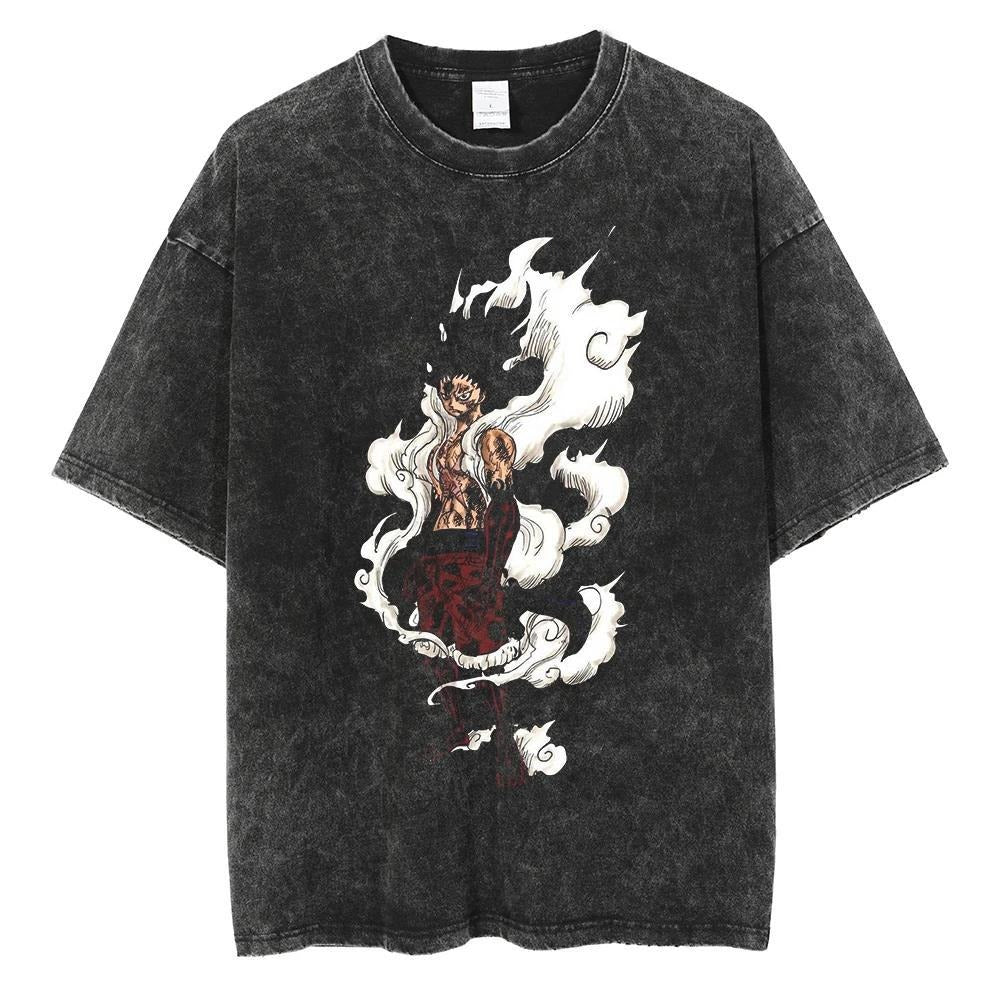 Luffy Cotton Tee from the Legendary One Piece Anime Series