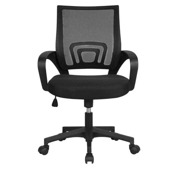 Adjustable Mid Back Mesh Swivel Office Chair