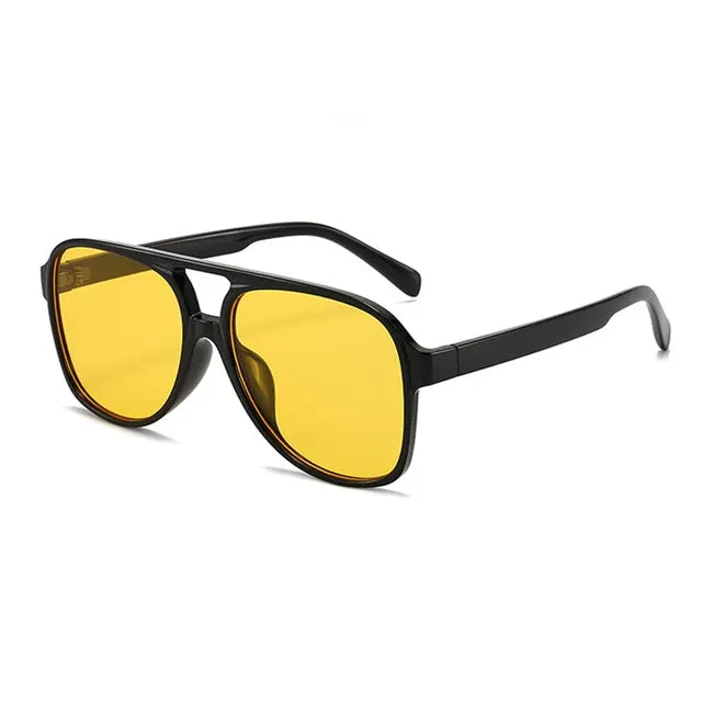 Fashionable large frame sunglasses fashionable sunglasses men's and women's UV resistant sunglasses