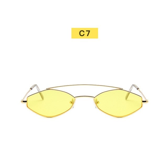 Vintage 90s Retro Oval Sunglasses for Women - Stylish Black Eyewear with UV400 Protection
