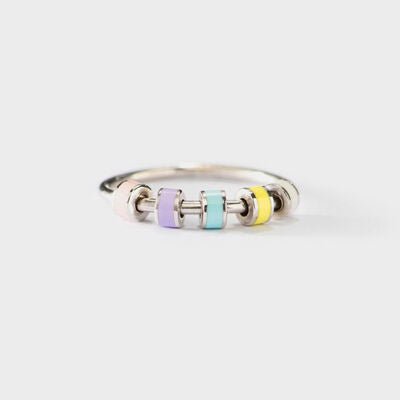 Elegant 925 Sterling Silver Oil Drip Ring for Style