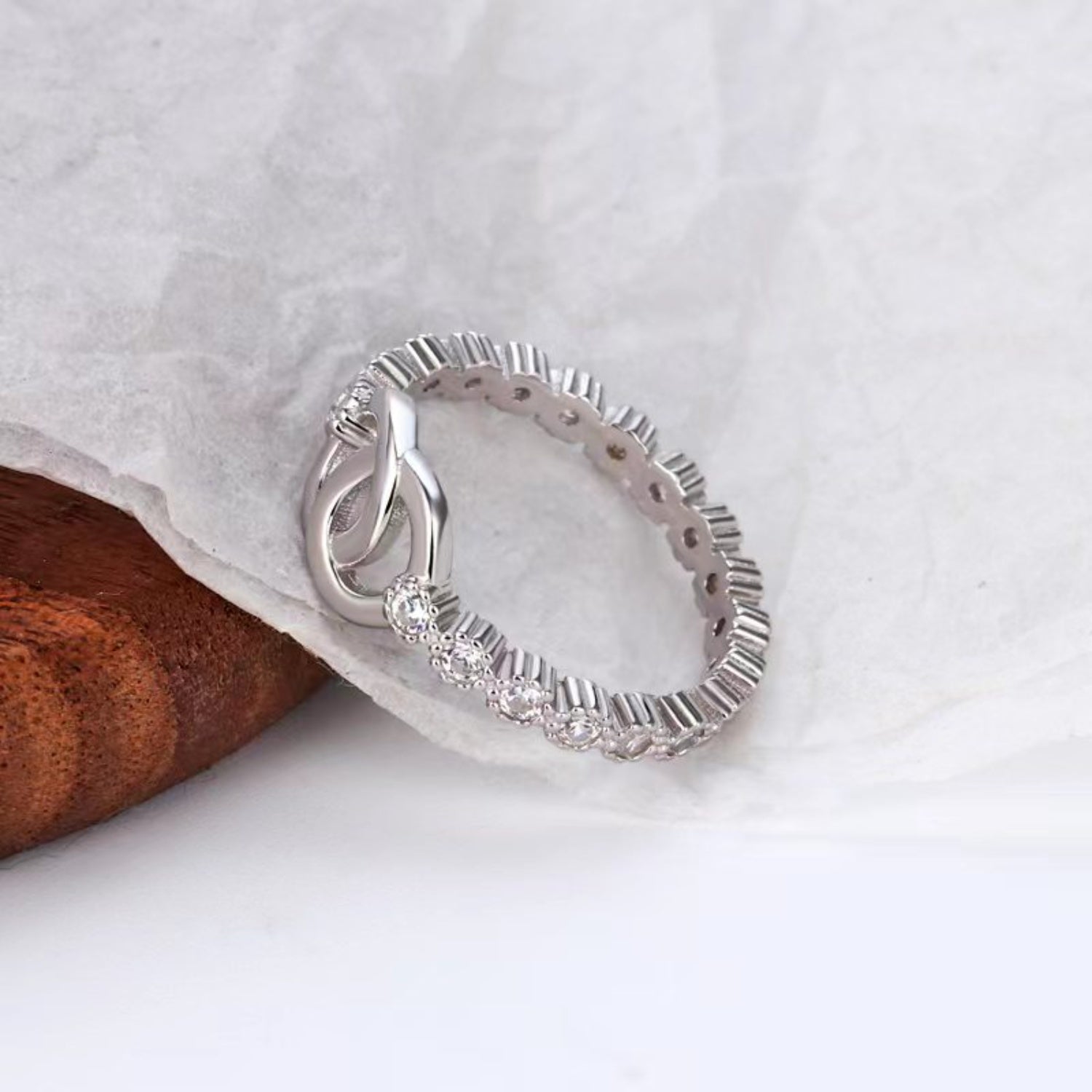 Elegant 925 Sterling Silver Zircon Ring for Any Occasion