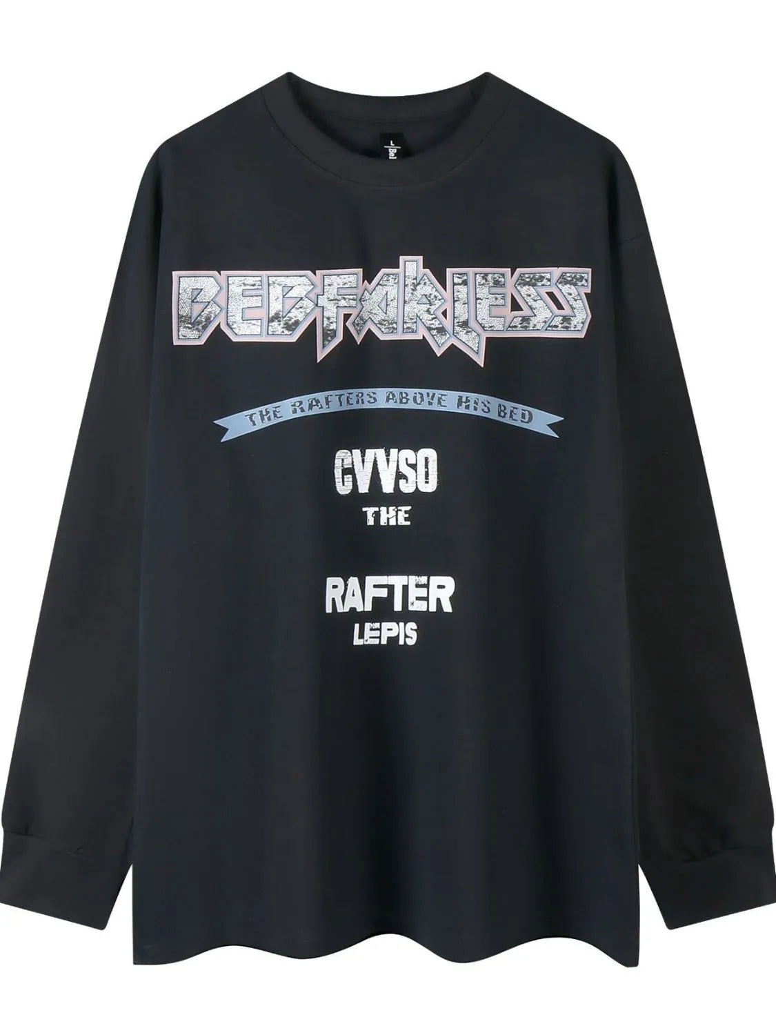 Men's Round Neck Letter Graphic T-Shirt