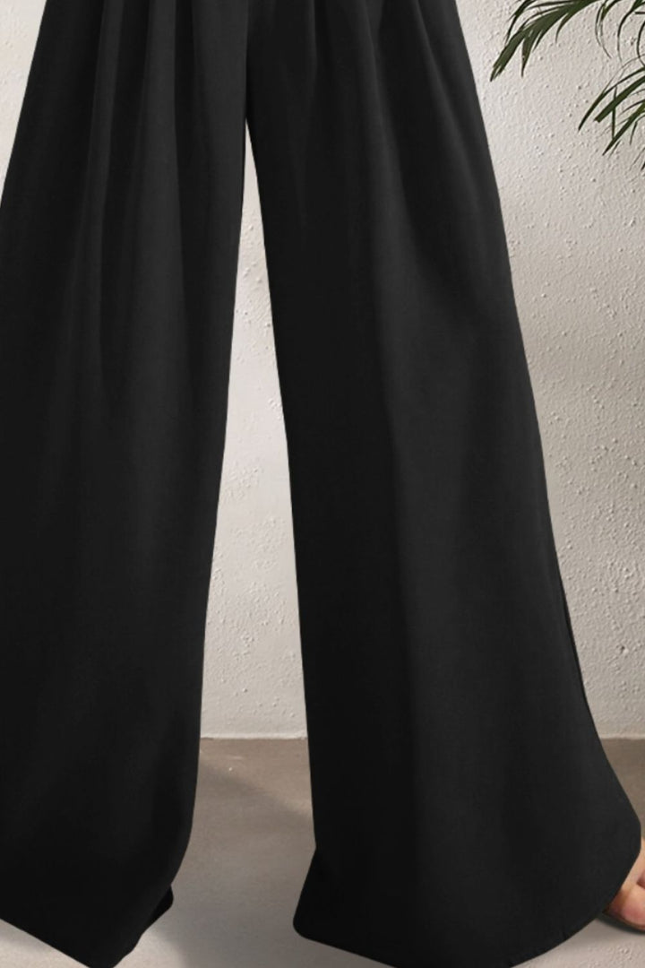 Chic High-Waisted Wide-Leg Pants