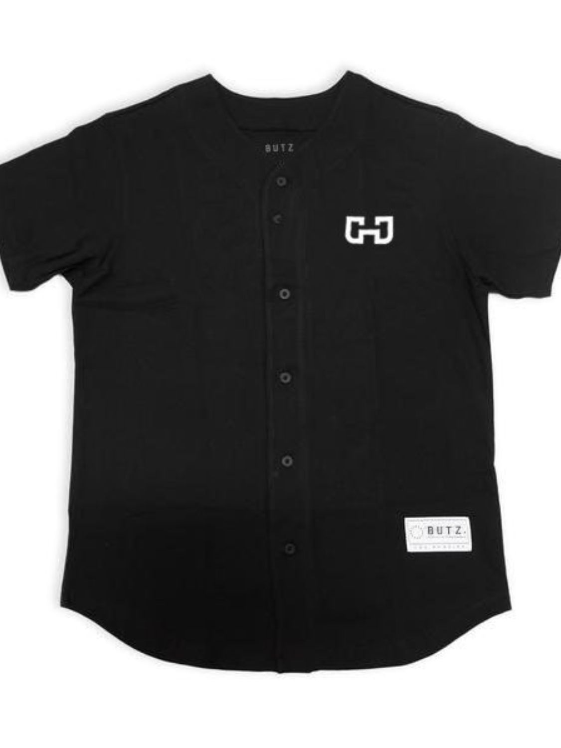 Men's Plus Size Button Down Short Sleeve Top in Cotton