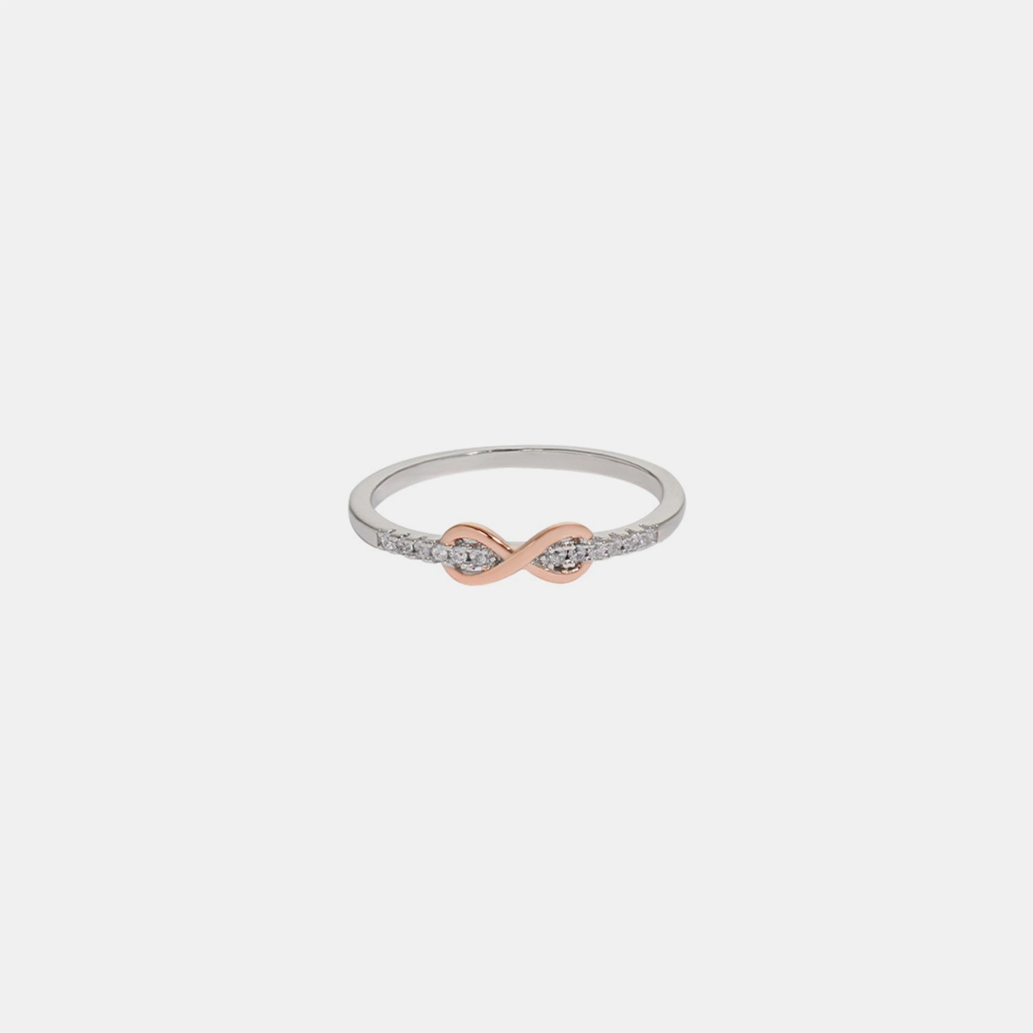 Elegant Zircon 925 Sterling Silver Ring for Women