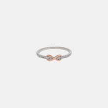 Elegant Zircon 925 Sterling Silver Ring for Women