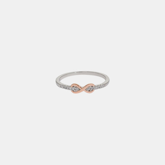Elegant Zircon 925 Sterling Silver Ring for Women