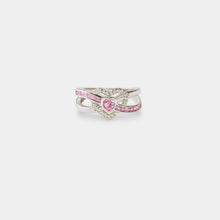 Heart Shape Zircon 925 Sterling Silver Ring for Women