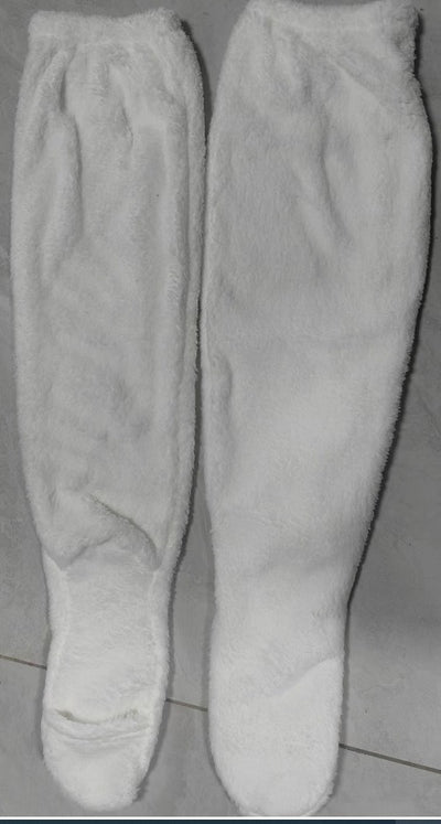 Cozy Fuzzy Over-Knee Plush Socks for Winter Warmth