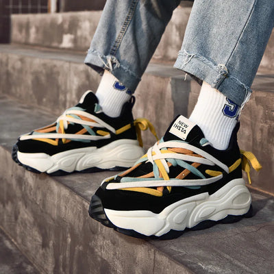 Men's Premium Breathable Sneakers Chic Casual Trainers for Style