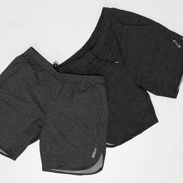 Men's Lightweight Quick-Dry Athletic Shorts with Pockets