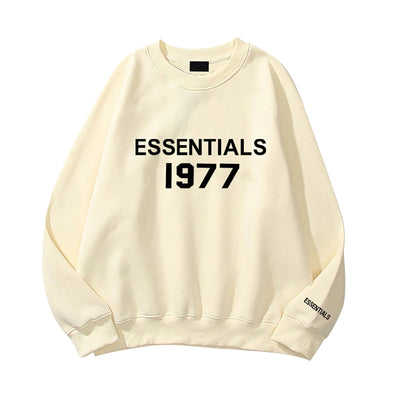 Style Double-Layer Hood Unisex Plus Size Pullover Hoodie