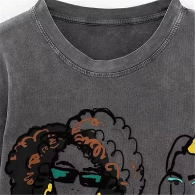Casual Comfort Loose Fit Tees for Everyday Style