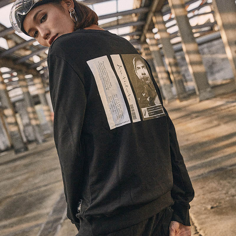 Edgy Urban Graphic Hoodie for Men Bold Middle Finger Design