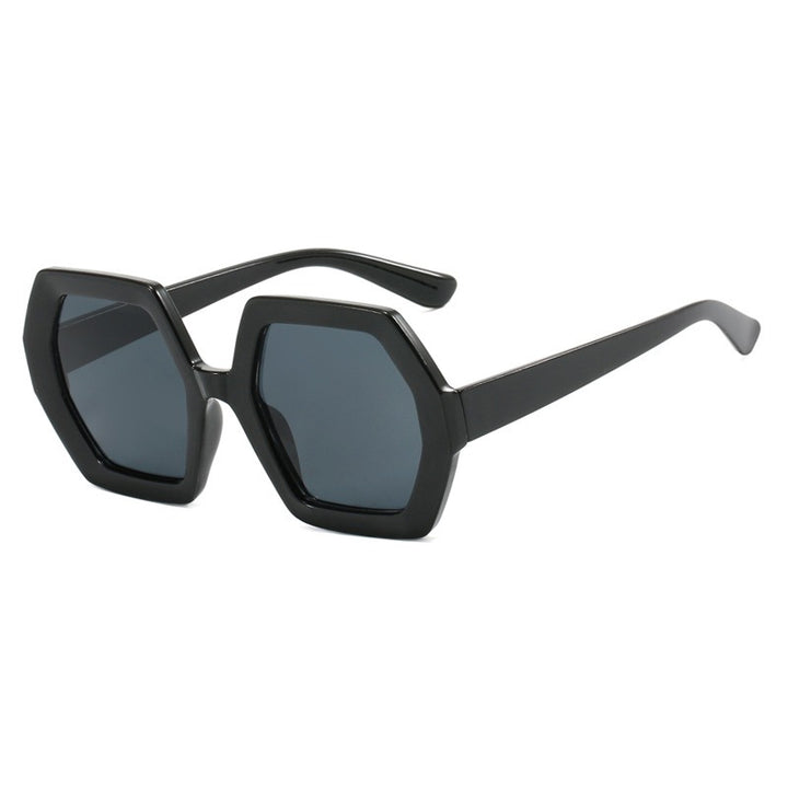 Polygon sunglasses anti-UV sunglasses