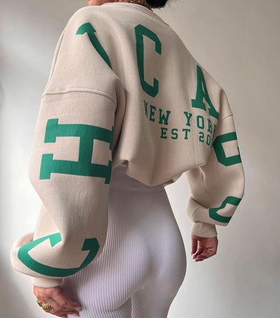 Trendy Y2K-Inspired Fleece Hoodie for Women Casual Fit