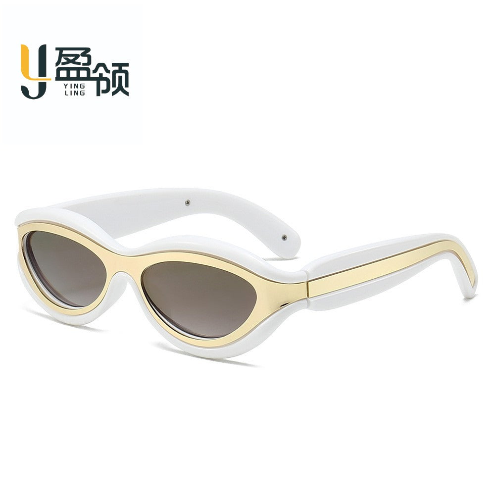 Couple sunglasses outdoor goggles European and American windproof retro sunshade sunglasses