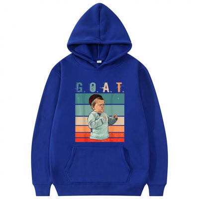 Hasbulla Streetwear Hip-Hop Fighting Meme Hoodie for Men