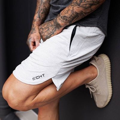 Men's Lightweight Quick-Dry Athletic Shorts with Pockets
