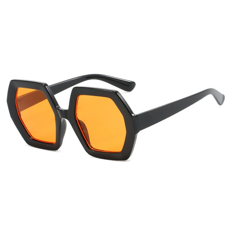 Polygon sunglasses anti-UV sunglasses