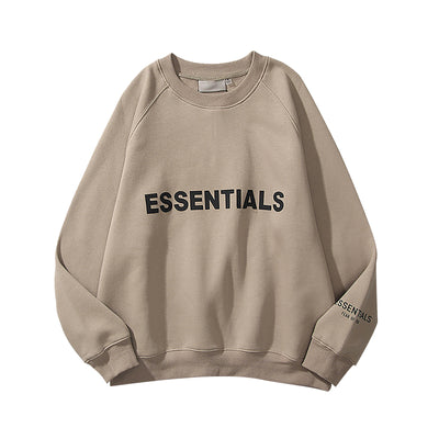Style Double-Layer Hood Unisex Plus Size Pullover Hoodie