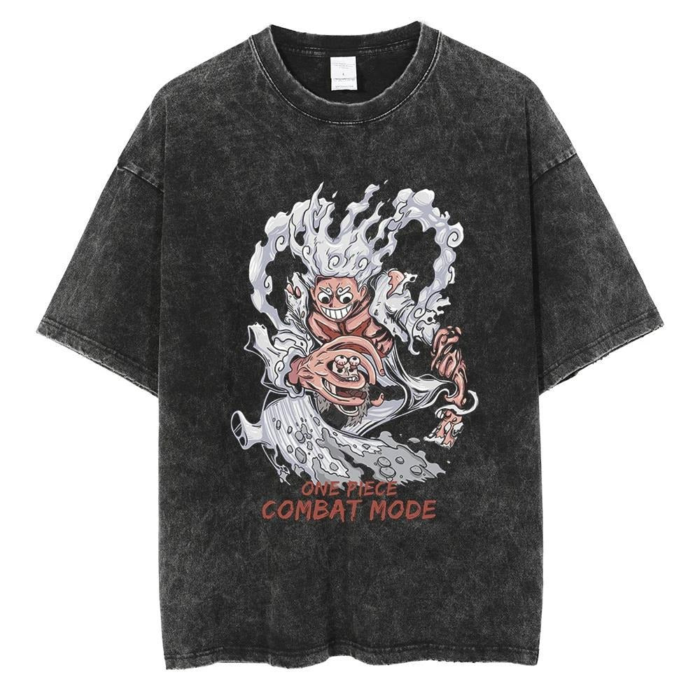 Luffy Cotton Tee from the Legendary One Piece Anime Series