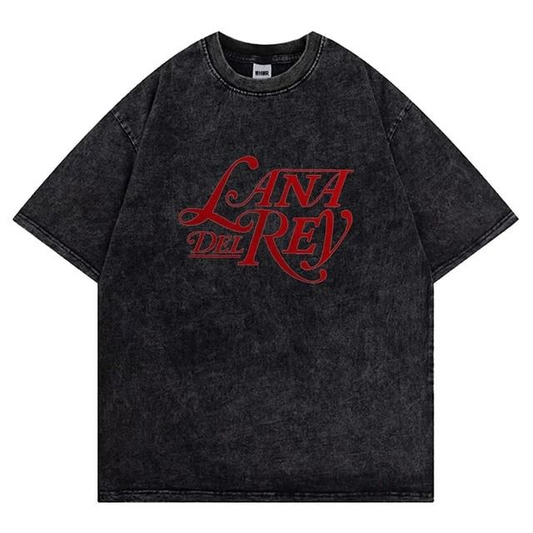 Lana Del Rey Cartoon-Inspired Graphic T-Shirt for Fans