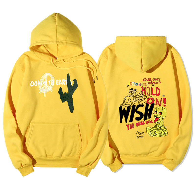 Stylish Oversized Travis Scott Hoodie for Men Autumn Winter