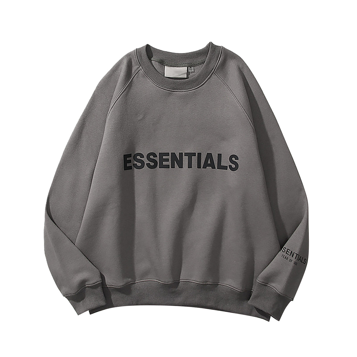 Style Double-Layer Hood Unisex Plus Size Pullover Hoodie