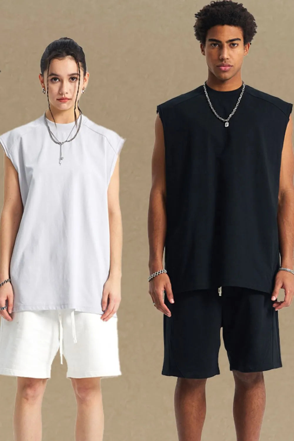 Men's Solid Color Round Neck Tank for Ultimate Comfort