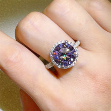 3 Carat Moissanite Zircon 925 Sterling Silver Ring Elegance
