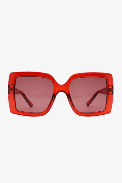 Stylish Square Acetate Sunglasses with UV Protection