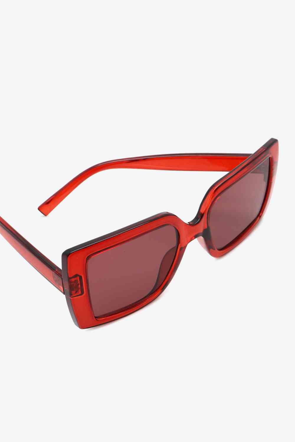 Stylish Square Acetate Sunglasses with UV Protection