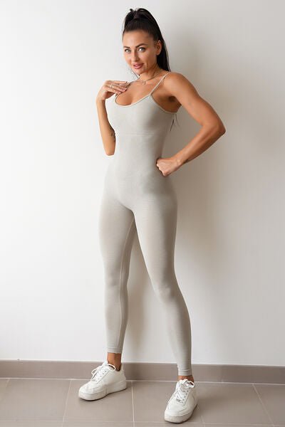 Chic Adjustable Strap Jumpsuit for Effortless Style