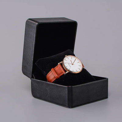 Anise Gold Edge Watch Box With Lights Watch Storage Box Watch Box Brand Watch Box Watch Gift Box