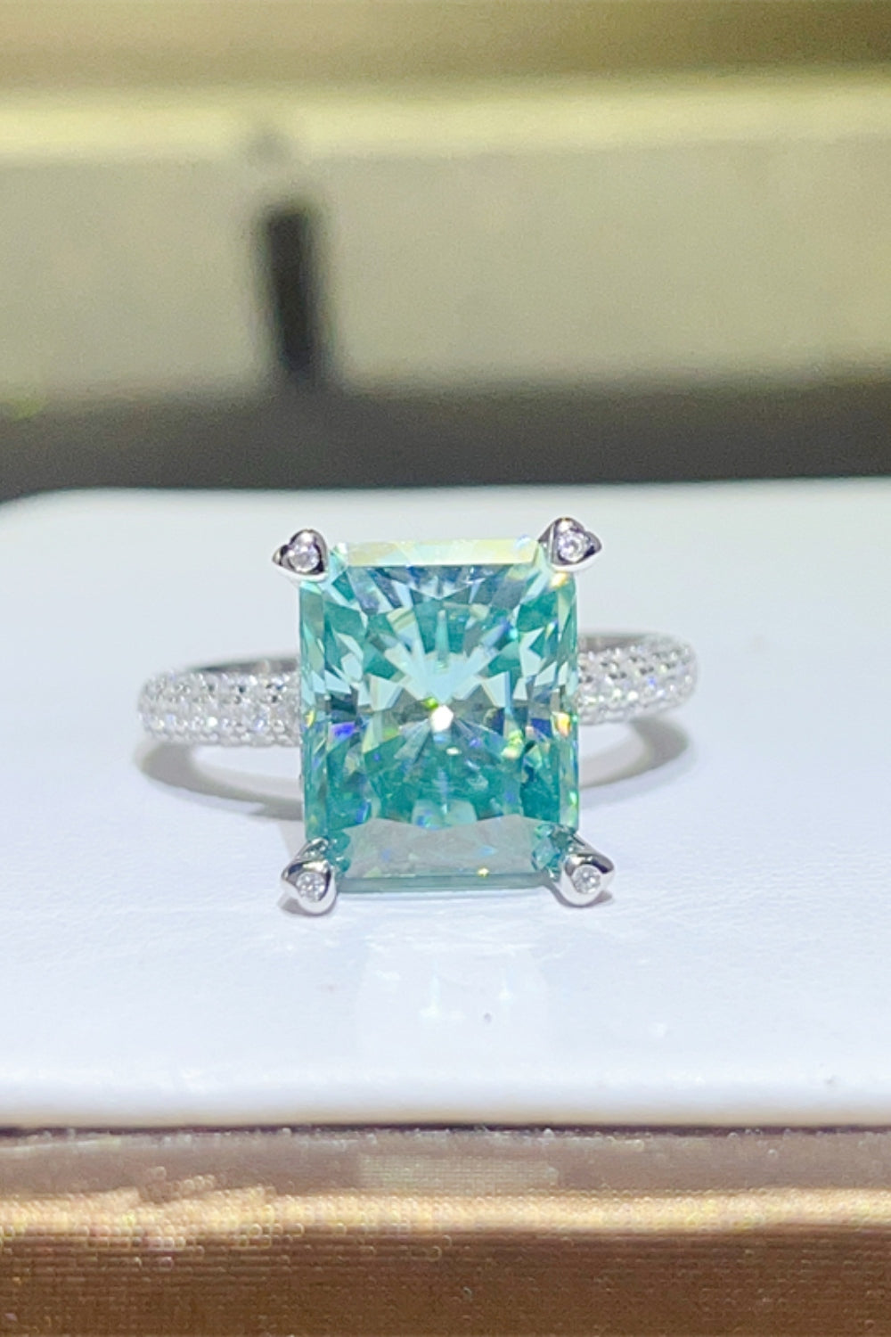 5 Carat Moissanite 925 Sterling Silver Ring for Women