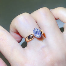 2 Carat Moissanite 925 Sterling Silver Ring for Elegance
