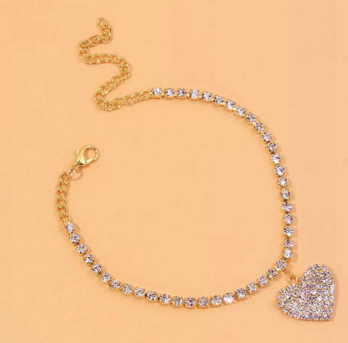 Beach Barefoot Love Pendant Anklet Bracelet - Ruth Envision