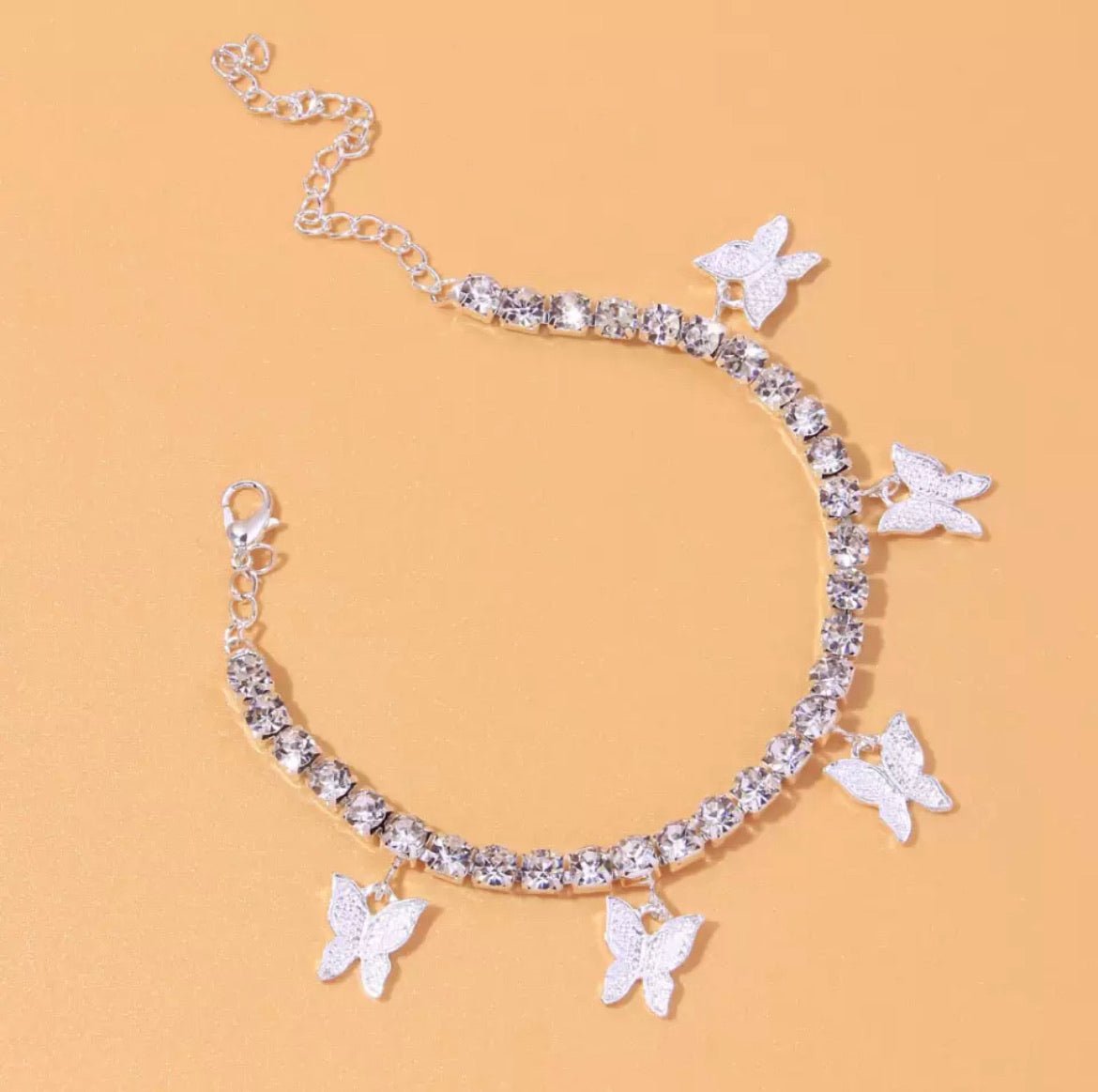 Beach Barefoot Love Pendant Anklet Bracelet For Summer Beachwear Adjustable Jewelry Gift For Her