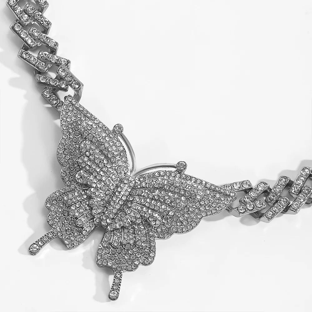 Big Butterfly Pendant Necklace - Ruth Envision
