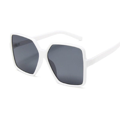 Black Square Oversized Sunglasses - Ruth Envision
