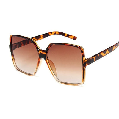 Black Square Oversized Sunglasses - Ruth Envision