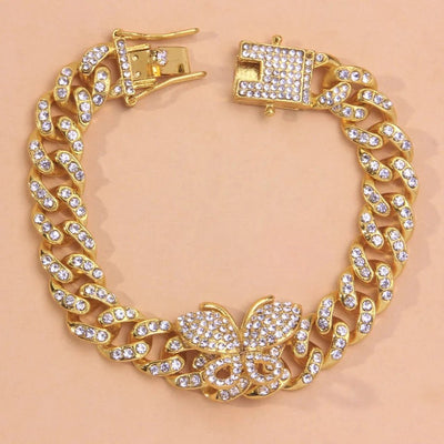 Butterfly Anklet Elegant Jewelry For Women Delicate Charm Sparkle For Everyday And Evening Wear