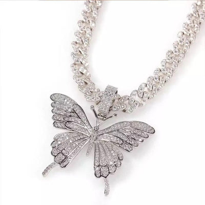 Butterfly Choker Necklace For Women Elegant Adjustable Jewelry Gift Idea For Weddings Parties And Everyday Wear